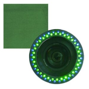 Datavideo CKL-100 Dual-Color Blue, Green LED Chroma-Key Ring Light with Retro-Reflective Screen Kit