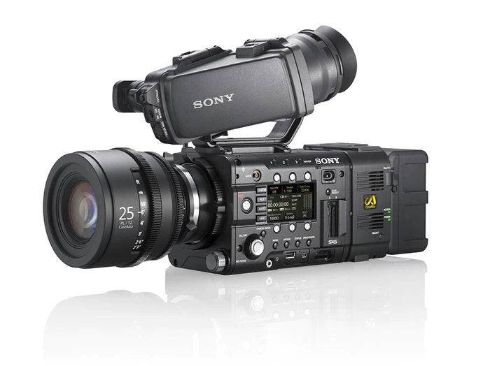 Sony PMW - F5 with 4K Upgrade Installed and DVF-EL100 OLED Viewfinder