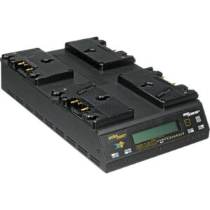 Anton Bauer Quad 2702 4-Position Charger LCD